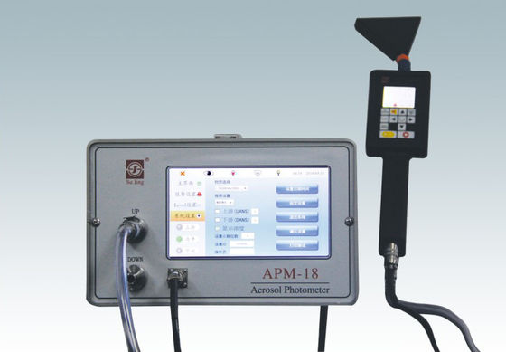 Hepaフィルターのための無線プリンターAPM-18デジタル エーロゾル測光器