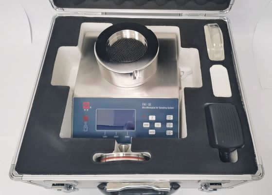 良い価格 微生物実験室の器械の生物的空気サンプラーFKC-III オンライン