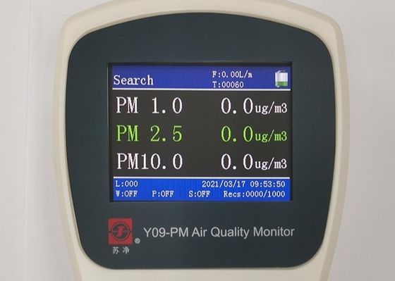 良い価格 10W粒子のカウンターの屋外のエア・クオリティのモニターY09-PM PM1.0 PM2.5 オンライン