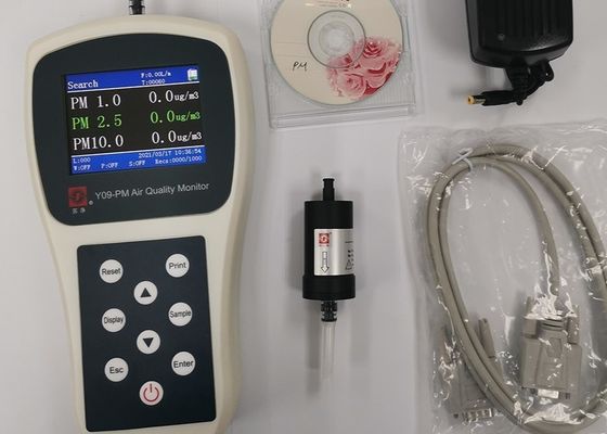 良い価格 PM1連続的な微粒子のモニターY09-PMの携帯用エア・クオリティのモニター10W オンライン