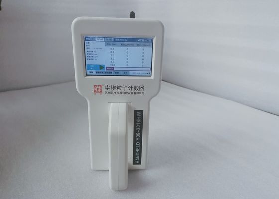 Y09-3016HW 4.3inchのタッチ画面の塵の浮遊粒子状物質のカウンター