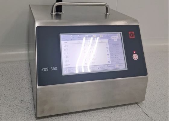 良い価格 レーザーのPharmaのクリーンルームY09-350のための携帯用空気粒子のカウンター80W オンライン