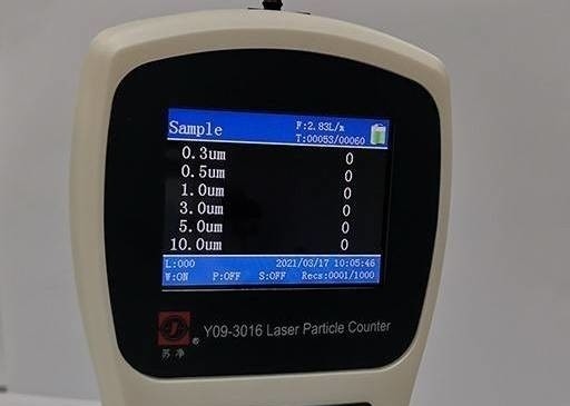 良い価格 Pharmaの工場Y09-3016の手持ち型の空中塵あいの粒子のカウンター オンライン